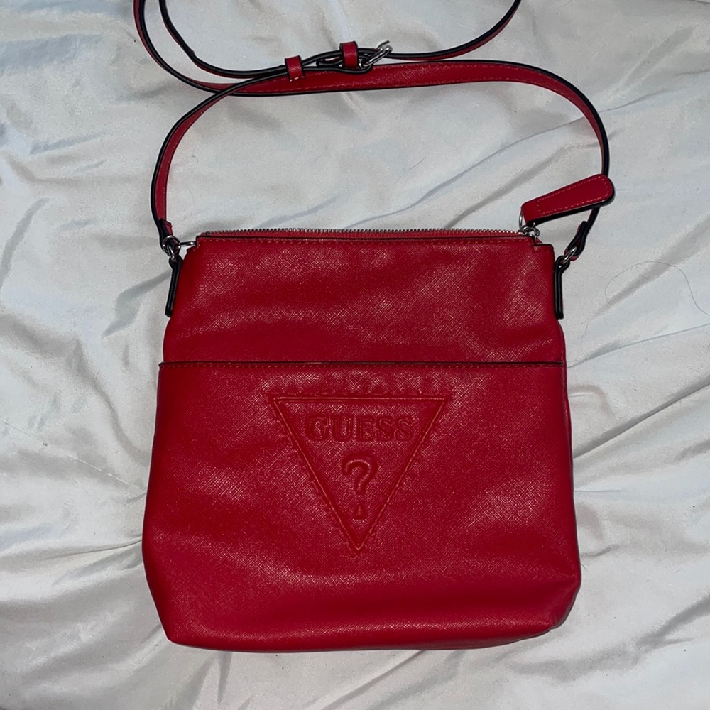 Red Guess Bag